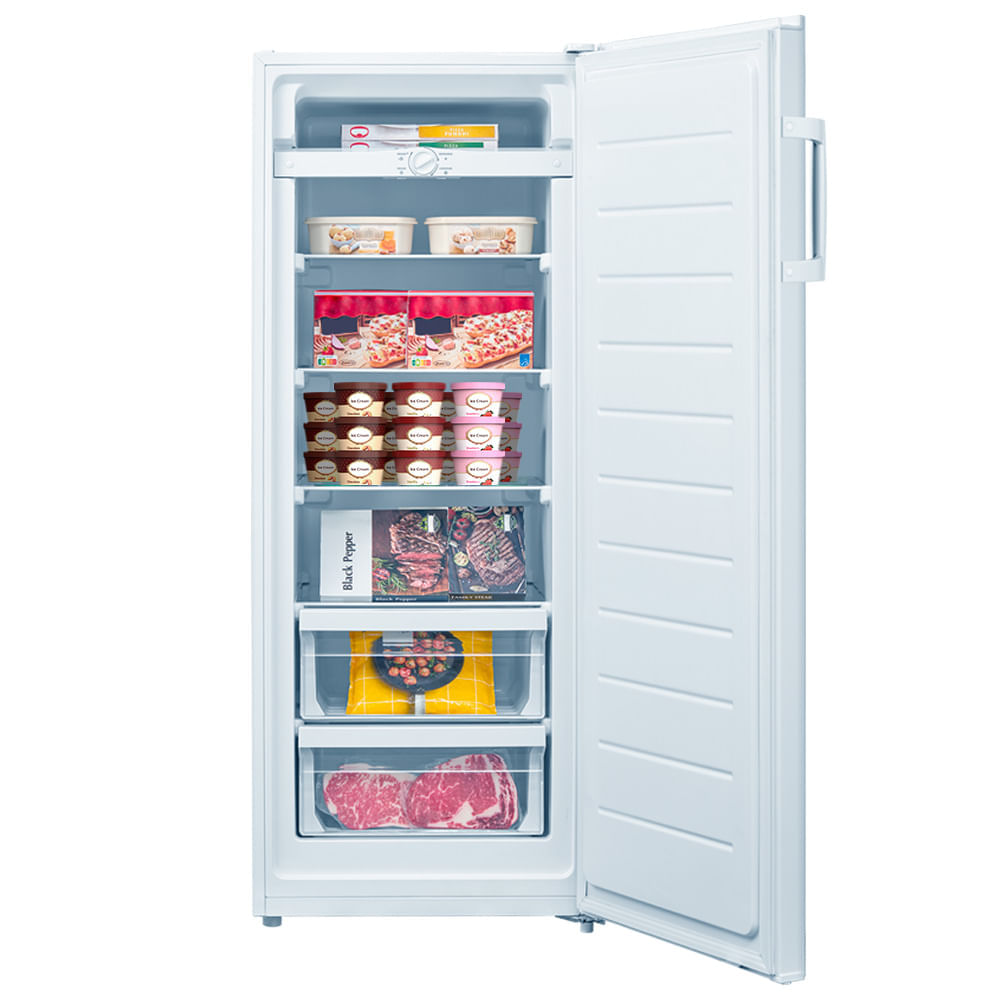 Freezer Vertical 1 Porta 196L 2 em 1 Branco Midea | Fastshop