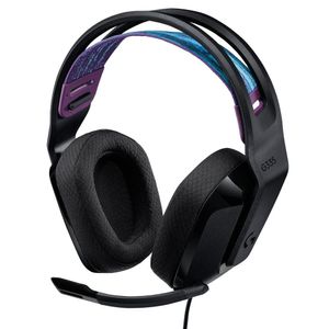 Headset Gamer Logitech G335 3.5mm Xbox PS4 PS5 PC Preto - 981-000977