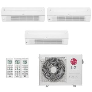 Ar-Condicionado Multi Split Inverter LG 21.000 (3x Evap Cassete 1 Via 9.000) Quente/Frio