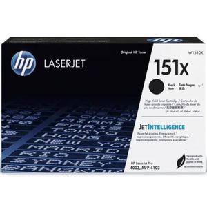 Toner HP W1510X Preto LaserJet p/ 4003 4103