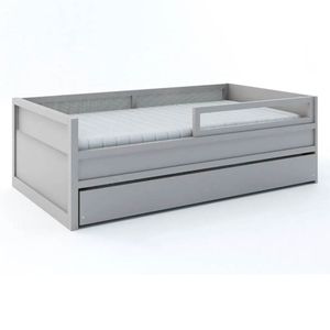 Cama Infantil Papaya Cinza - Cia do Móvel