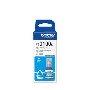 Garrafa de Tinta Brother BTD100C Ciano Ultra Rendimento