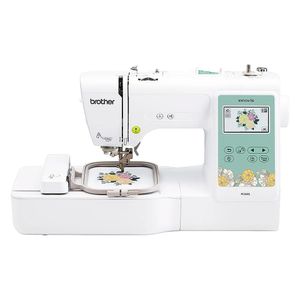 Máquina De Bordado Brother Eletrônica Touch 3,6'' LCD USB WIfi 220V Branco - PE560LBRDV
