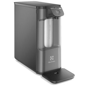 Purificador Electrolux Pure 4x Água Gelada, Fria e Natural com Painel Touch Cinza PE12G