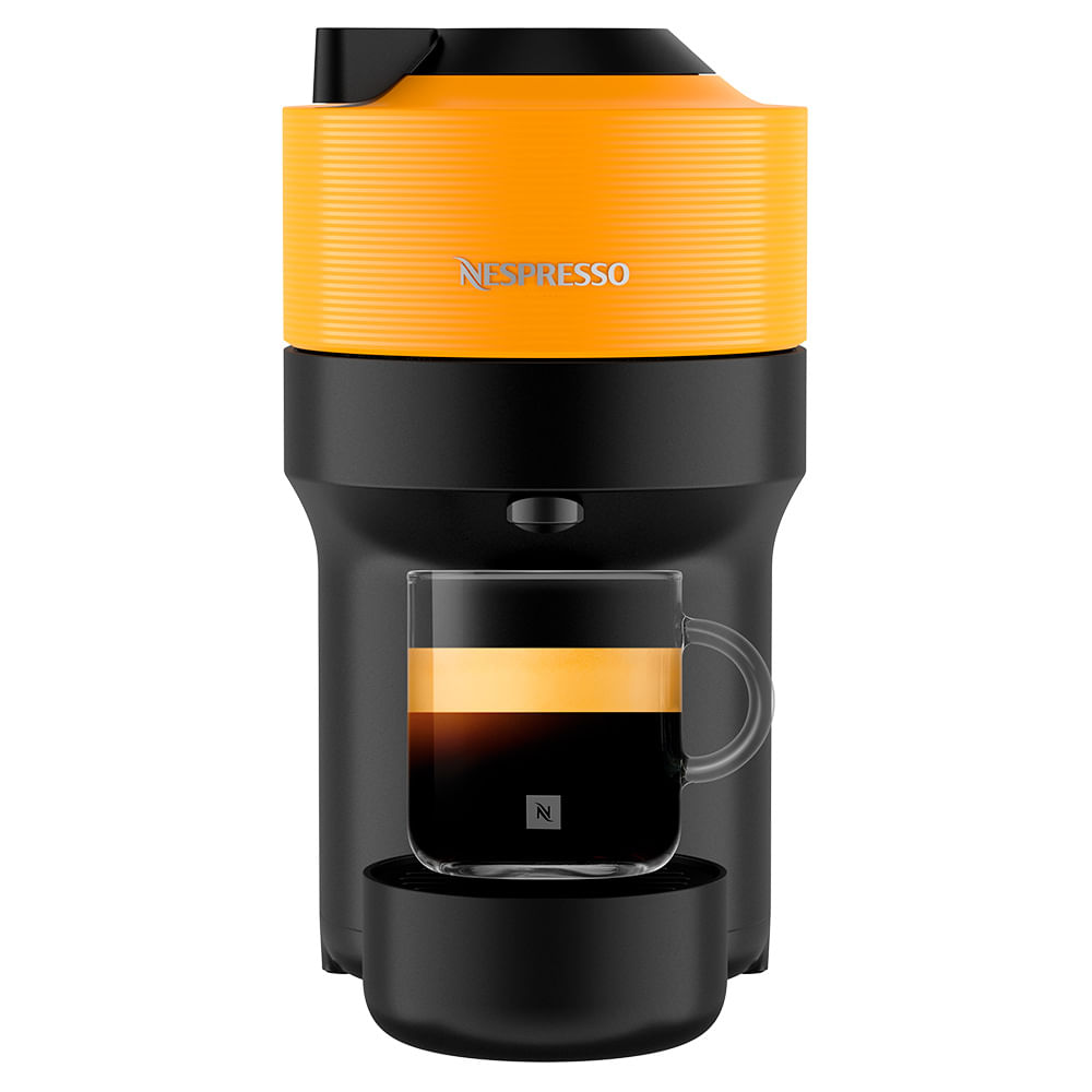Cafeteira Expresso Nespresso Vertuo Pop & Aeroccino Amarelo 220v - A3kgdv2br3yene