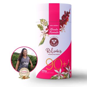 Café Torrado e Moído Florada 90+ Mara Covre 3 Corações Lata 250g