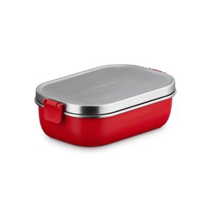 LANCHEIRA LE CREUSET HERMÉTICA ON THE GO EM AÇO INOXIDÁVEL