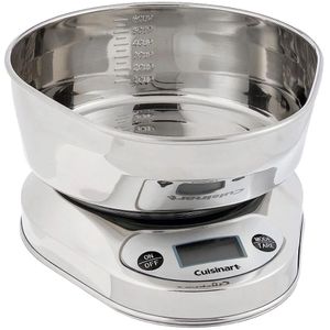 BALANÇA CUISINART PRECISIONCHEF DIGITAL COM TIGELA DE COZINHA KML-KO3B