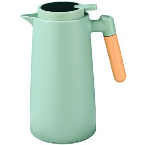 Garrafa Térmica Wooden Handle Verde 1 Litro - Dolce Home