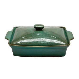 Caçarola Em Cerâmica Verde 34Cm - Btc
