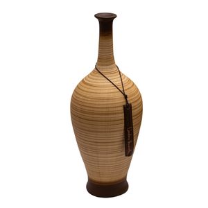 Vaso Garrafa Bamboo Fosco 53X18cm - Carolina Haveroth