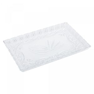 Travessa de Cristal Janine 29,5cm x 19,5cm - Lyor