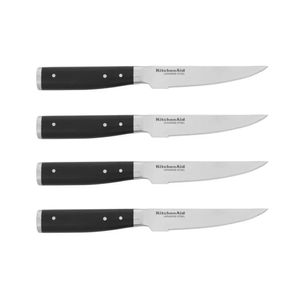 CONJUNTO KITCHENAID DE 4 FACAS FORJADAS SERRILHADAS MULTIUSO KO4PSKSOHOBW