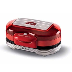 GRILL ARIETE ELÉTRICO PARTY TIME DE FERRO VERMELHO 1200W 220V 00C0205500ARBR