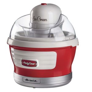 SORVETEIRA ARIETE PARTY TIME 643 1,5 LITROS 127V VERMELHA 00C064309ARBR