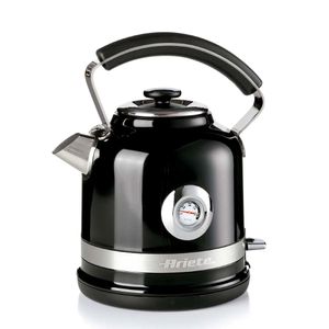 CHALEIRA ARIETE ELÉTRICA MODERNA EM AÇO INOXIDÁVEL PRETO 1,7 LITROS 1850W 220V 00C285402ARBR