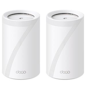 Roteador Mesh Deco 2.5G TP-Link com 2 Unidades Wi-fi 7 Tri-Band - BE65