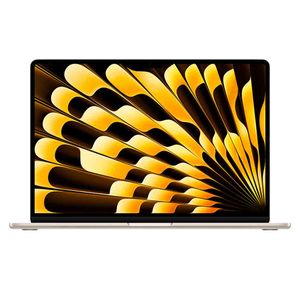 Notebook Apple MacBook Air 15,3" M4 (CPU de 10 núcleos, GPU de 10 núcleos, 16GB RAM, 256GB SSD) - Estelar