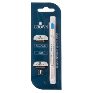 CARGA CROWN ESFEROGRAFICA TIPO PARKER Cor: Azul