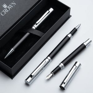 Kit Jazz Esfero + Roller + Tinteiro - Preta