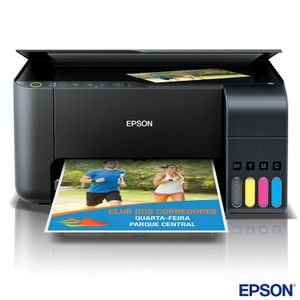 Impressora Multifuncional Epson EcoTank Tanque de Tinta com USB e Wi-Fi - L3150
