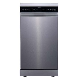 Lava Louças de Piso com 10 Serviços Midea SmartHome com 8 Programas de Lavagem Inox 110V - MDWEF1034CSS1