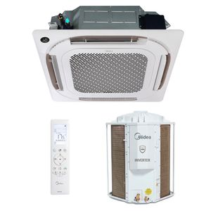 Ar Condicionado Split Cassete 4 Vias - Inverter R-32 - Midea - 60.000 BTUs - Frio - 220V Monofásico