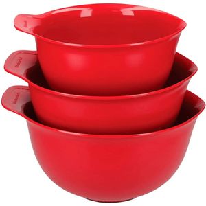 CONJUNTOS 3 TIJELAS KITCHENAID BOWLS VERMELHO KQG175OSERE