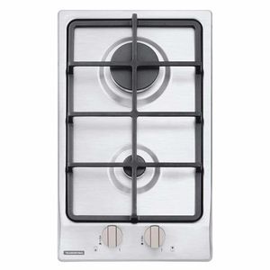 Cooktop a Gás Tramontina Domino 2GX Safestop 30 com 02 Bocas, Acendimento Super Automático Inox - 94700/214