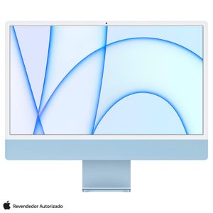 iMac 24" Apple M1 Tela 4.5K (8GB RAM 256GB SSD) - Azul