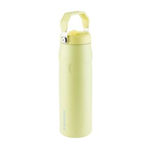 GARRAFA STANLEY TÉRMICA AEROLIGHT FLIP STRAW 710L AMARELO POMELO 08637-00