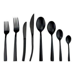 FAQUEIRO FRACALANZA RAVEL EM AÇO INOX 48 PEÇAS PRETO 26887