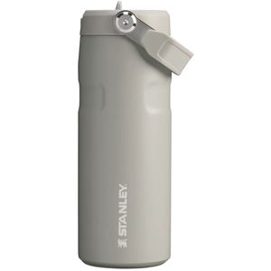 GARRAFA STANLEY TÉRMICA ICE FLOW STRAW 473ML CINZA ASH 08633-00