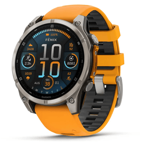 Relógio Garmin Fenix 8 Safira Titânio com 32GB de Memória