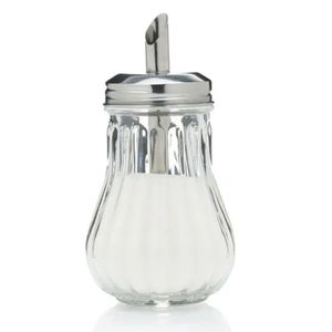 Açucareiro De Vidro E Inox 190Ml - Hauskraft