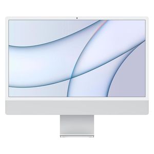 iMac 24" Apple M1 Tela 4.5K (8GB RAM 256GB SSD) - Prateado