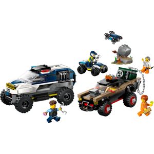 LEGO® City - Perseguição de carro de polícia off-road