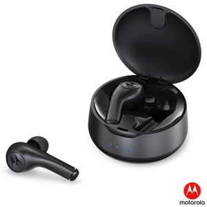 Fone de Ouvido Motorola Vervebuds 500 Intra-Auricular Preto - MRVERVBUDS500