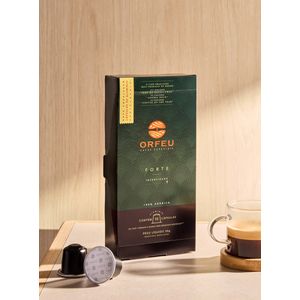 Cápsulas compatíveis Nespresso* Forte 10 unidades
