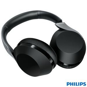 Fone de Ouvido sem Fio Philips Noise-Cancelling Headphone Preto - TAPH805BK/00