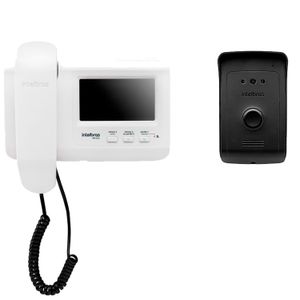 Vídeo Porteiro com Monofone IVR 1010 Branco e Preto Intelbras