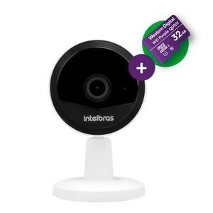 Câmera de Segurança Wi-Fi Full HD iM1 2MP com Controle pelo APP Mibo Smart e Micro SD 32GB - Intelbras