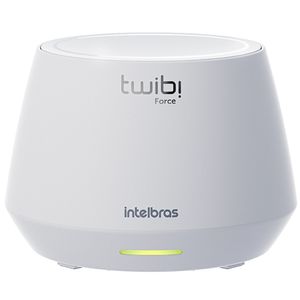 Roteador Mesh Twibi Force AX 1500 Intelbras Wi-Fi 6, Suporta Até 600MB, Cobertura Até 280m², 128 Dispositivos, 1 Pack