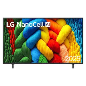 Smart TV 4K LG NanoCell 86” Polegadas, Processor A7 AI Gen 8, WebOS 25 e Wi-Fi - 86NANO80ASA