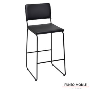 Banqueta Lite Preta - Punto Mobile