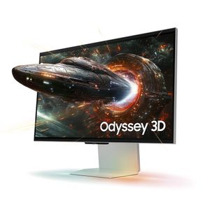 Monitor Odyssey 3D, sem óculos, 27", 4k, 165Hz, 1ms, HDMI, DP, USB