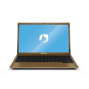 Notebook Positivo Motion Q4128ci Intel® Atom® Z8350 Linux 4GB RAM 128GB eMMC 14,1'' LED HD - Dourado