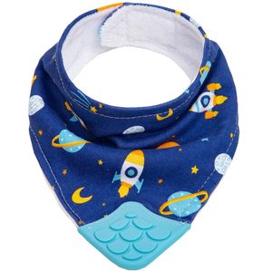 Bandana Com Mordedor Espaço Azul - Buba