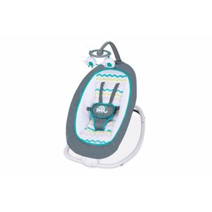 Cadeira de Descanso Compact Mastela Até 18Kg Cinza e Verde