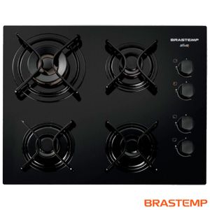 Cooktop 4 Bocas Brastemp com Duplachama e Acendimento Automático - BDD62AE